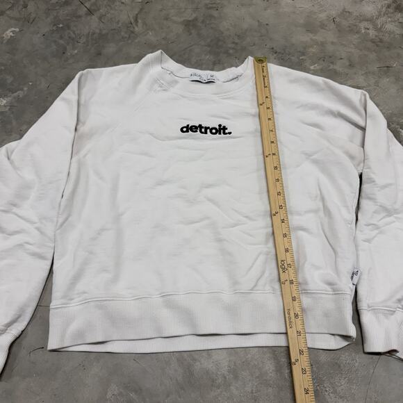 Kiloh And Co Detroit Crewneck White Size Medium - Picture 2 of 8